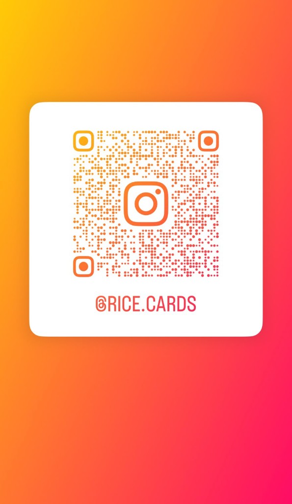 QR-Code zu Instagram @rice.cards